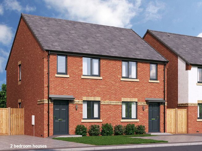 2 bedroom houses - artist's impression subject to change